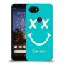 סמיילי כיסוי מגן קשיח בעיצוב אישי עם השם שלך ל Google Pixel 3a XL יחידה אחת סקרין מובייל