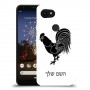 תרנגול כיסוי מגן קשיח בעיצוב אישי עם השם שלך ל Google Pixel 3a XL יחידה אחת סקרין מובייל