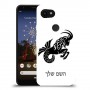 גדי כיסוי מגן קשיח בעיצוב אישי עם השם שלך ל Google Pixel 3a XL יחידה אחת סקרין מובייל