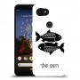 דגים כיסוי מגן קשיח בעיצוב אישי עם השם שלך ל Google Pixel 3a XL יחידה אחת סקרין מובייל