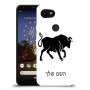 שור כיסוי מגן קשיח בעיצוב אישי עם השם שלך ל Google Pixel 3a XL יחידה אחת סקרין מובייל
