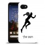 רץ כיסוי מגן קשיח בעיצוב אישי עם השם שלך ל Google Pixel 3a XL יחידה אחת סקרין מובייל