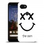 סמיילי כיסוי מגן קשיח בעיצוב אישי עם השם שלך ל Google Pixel 3a XL יחידה אחת סקרין מובייל