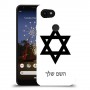 מגן דוד - ישראל כיסוי מגן קשיח בעיצוב אישי עם השם שלך ל Google Pixel 3a XL יחידה אחת סקרין מובייל