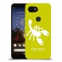 עקרב כיסוי מגן קשיח בעיצוב אישי עם השם שלך ל Google Pixel 3a XL יחידה אחת סקרין מובייל