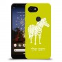 זברה כיסוי מגן קשיח בעיצוב אישי עם השם שלך ל Google Pixel 3a XL יחידה אחת סקרין מובייל