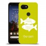 דגים כיסוי מגן קשיח בעיצוב אישי עם השם שלך ל Google Pixel 3a XL יחידה אחת סקרין מובייל