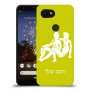 תאומים כיסוי מגן קשיח בעיצוב אישי עם השם שלך ל Google Pixel 3a XL יחידה אחת סקרין מובייל