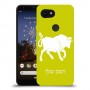 שור כיסוי מגן קשיח בעיצוב אישי עם השם שלך ל Google Pixel 3a XL יחידה אחת סקרין מובייל