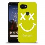 סמיילי כיסוי מגן קשיח בעיצוב אישי עם השם שלך ל Google Pixel 3a XL יחידה אחת סקרין מובייל