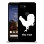 תרנגול כיסוי מגן קשיח בעיצוב אישי עם השם שלך ל Google Pixel 3a יחידה אחת סקרין מובייל