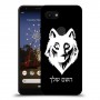 זאב כיסוי מגן קשיח בעיצוב אישי עם השם שלך ל Google Pixel 3a יחידה אחת סקרין מובייל