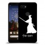 סמוראי כיסוי מגן קשיח בעיצוב אישי עם השם שלך ל Google Pixel 3a יחידה אחת סקרין מובייל