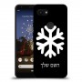 שלג כיסוי מגן קשיח בעיצוב אישי עם השם שלך ל Google Pixel 3a יחידה אחת סקרין מובייל