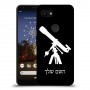 טלסקופ כיסוי מגן קשיח בעיצוב אישי עם השם שלך ל Google Pixel 3a יחידה אחת סקרין מובייל