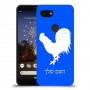 תרנגול כיסוי מגן קשיח בעיצוב אישי עם השם שלך ל Google Pixel 3a יחידה אחת סקרין מובייל