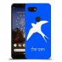ציפור לבלוע כיסוי מגן קשיח בעיצוב אישי עם השם שלך ל Google Pixel 3a יחידה אחת סקרין מובייל