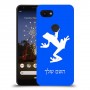 צפרדע טרופית כיסוי מגן קשיח בעיצוב אישי עם השם שלך ל Google Pixel 3a יחידה אחת סקרין מובייל