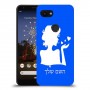 אישה אהבה כיסוי מגן קשיח בעיצוב אישי עם השם שלך ל Google Pixel 3a יחידה אחת סקרין מובייל
