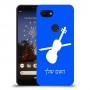 כינור כיסוי מגן קשיח בעיצוב אישי עם השם שלך ל Google Pixel 3a יחידה אחת סקרין מובייל