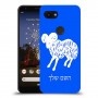 טלה כיסוי מגן קשיח בעיצוב אישי עם השם שלך ל Google Pixel 3a יחידה אחת סקרין מובייל