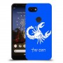 עקרב כיסוי מגן קשיח בעיצוב אישי עם השם שלך ל Google Pixel 3a יחידה אחת סקרין מובייל