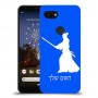 סמוראי כיסוי מגן קשיח בעיצוב אישי עם השם שלך ל Google Pixel 3a יחידה אחת סקרין מובייל