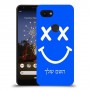 סמיילי כיסוי מגן קשיח בעיצוב אישי עם השם שלך ל Google Pixel 3a יחידה אחת סקרין מובייל