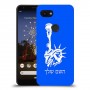 פסל החירות כיסוי מגן קשיח בעיצוב אישי עם השם שלך ל Google Pixel 3a יחידה אחת סקרין מובייל