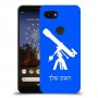 טלסקופ כיסוי מגן קשיח בעיצוב אישי עם השם שלך ל Google Pixel 3a יחידה אחת סקרין מובייל