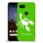 עקרב כיסוי מגן קשיח בעיצוב אישי עם השם שלך ל Google Pixel 3a יחידה אחת סקרין מובייל