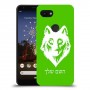 זאב כיסוי מגן קשיח בעיצוב אישי עם השם שלך ל Google Pixel 3a יחידה אחת סקרין מובייל