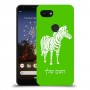 זברה כיסוי מגן קשיח בעיצוב אישי עם השם שלך ל Google Pixel 3a יחידה אחת סקרין מובייל