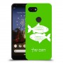 דגים כיסוי מגן קשיח בעיצוב אישי עם השם שלך ל Google Pixel 3a יחידה אחת סקרין מובייל