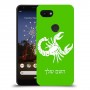 עקרב כיסוי מגן קשיח בעיצוב אישי עם השם שלך ל Google Pixel 3a יחידה אחת סקרין מובייל