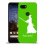 סמוראי כיסוי מגן קשיח בעיצוב אישי עם השם שלך ל Google Pixel 3a יחידה אחת סקרין מובייל