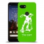 ילד סקייטבורד כיסוי מגן קשיח בעיצוב אישי עם השם שלך ל Google Pixel 3a יחידה אחת סקרין מובייל