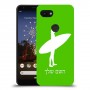 גלישה כיסוי מגן קשיח בעיצוב אישי עם השם שלך ל Google Pixel 3a יחידה אחת סקרין מובייל