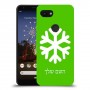 שלג כיסוי מגן קשיח בעיצוב אישי עם השם שלך ל Google Pixel 3a יחידה אחת סקרין מובייל