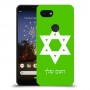מגן דוד - ישראל כיסוי מגן קשיח בעיצוב אישי עם השם שלך ל Google Pixel 3a יחידה אחת סקרין מובייל