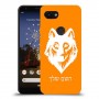 זאב כיסוי מגן קשיח בעיצוב אישי עם השם שלך ל Google Pixel 3a יחידה אחת סקרין מובייל