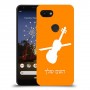 כינור כיסוי מגן קשיח בעיצוב אישי עם השם שלך ל Google Pixel 3a יחידה אחת סקרין מובייל