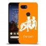 תאומים כיסוי מגן קשיח בעיצוב אישי עם השם שלך ל Google Pixel 3a יחידה אחת סקרין מובייל