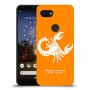 עקרב כיסוי מגן קשיח בעיצוב אישי עם השם שלך ל Google Pixel 3a יחידה אחת סקרין מובייל