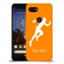 רץ כיסוי מגן קשיח בעיצוב אישי עם השם שלך ל Google Pixel 3a יחידה אחת סקרין מובייל