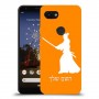 סמוראי כיסוי מגן קשיח בעיצוב אישי עם השם שלך ל Google Pixel 3a יחידה אחת סקרין מובייל