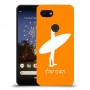 גלישה כיסוי מגן קשיח בעיצוב אישי עם השם שלך ל Google Pixel 3a יחידה אחת סקרין מובייל