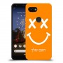 סמיילי כיסוי מגן קשיח בעיצוב אישי עם השם שלך ל Google Pixel 3a יחידה אחת סקרין מובייל