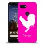 תרנגול כיסוי מגן קשיח בעיצוב אישי עם השם שלך ל Google Pixel 3a יחידה אחת סקרין מובייל