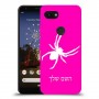 עכביש כיסוי מגן קשיח בעיצוב אישי עם השם שלך ל Google Pixel 3a יחידה אחת סקרין מובייל